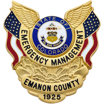 Smith & Warren S503D Shield Badge with US Flags (2.400" x 2-1/4")