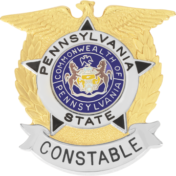 Smith & Warren S524E Wreath Hat badge with Eagle & Circle Panel (2-1/4")