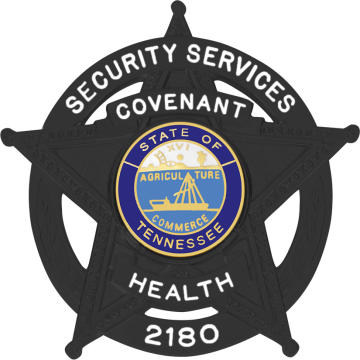 Smith & Warren S527 Matte Black 5-Point Star in Circle Badge (2-1/2" x 2-5/8")