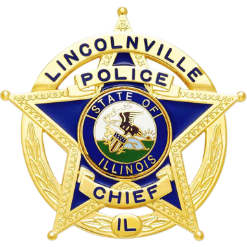 Smith & Warren S527AE Five-Point Star in Circle Badge w/ Enameled Background (2-1/2" x 2-5/8")