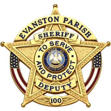 Smith & Warren S527AUS Five-Point Star in Circle Badge with US Flags (2-1/2" x 2-5/8")