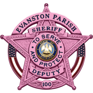 Smith & Warren S527AUS_PI Breast Cancer Awareness 5-Point Star w/ U.S. Flags (2-1/2" x 2-5/8")