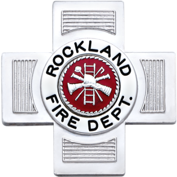 Smith & Warren S533 Fire Department Cross Badge w/ Circle Panel (2.140")