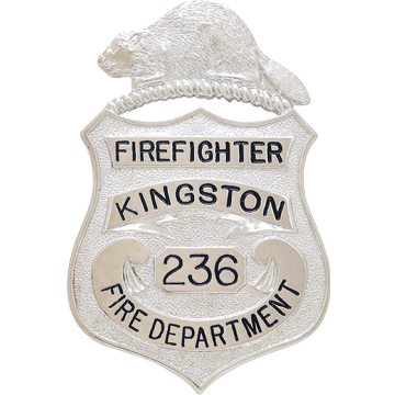 Smith & Warren S537 Canadian Shield with Beaver on Top (2.860" x 1.920")