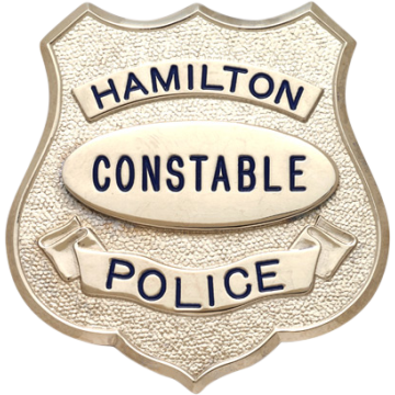 Smith & Warren S548 Plain Shield Badge (2.313" x 2-1/4")