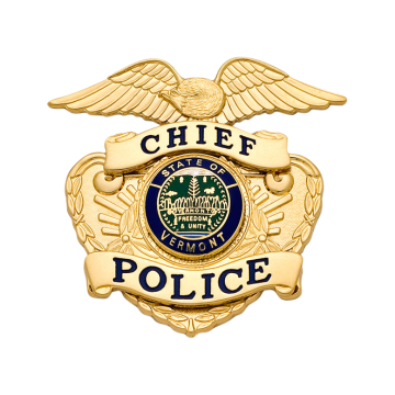 Smith & Warren S556 Hat Badge Shield with Eagle on Top (2" x 2-1/8")