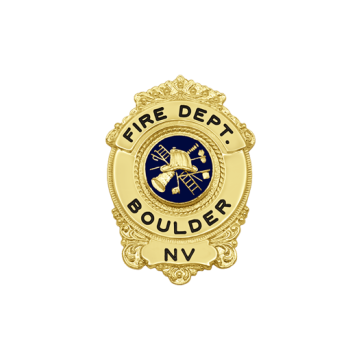 Smith & Warren S56 Small Decorative Shield Badge (1-3/4" x 1-1/4")