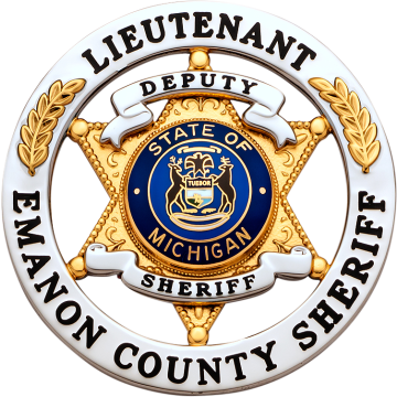 Smith & Warren S563A Six-Point Star in Circle with Wreath Design (2-1/2")