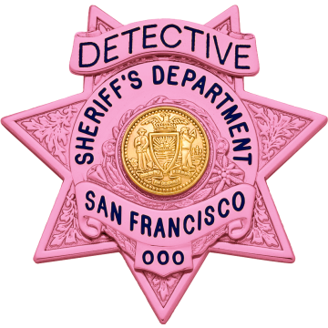 Smith & Warren S574B_PI Breast Cancer Awareness 7-Point Star (3")