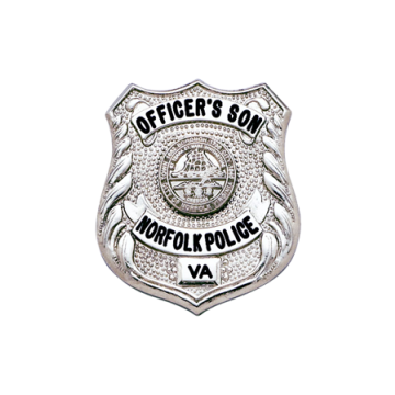 Smith & Warren S584 Small Shield Badge (1-1/2" x 1-5/16")