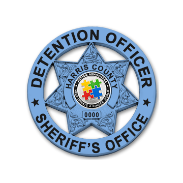 Smith & Warren S590_BL Autism Awareness 7-Point Star in Circle Badge (2-3/8")