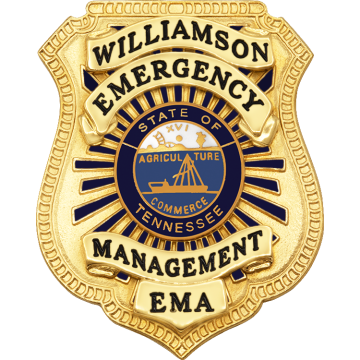 Smith & Warren S599EO Shield Badge with Colored Rays (2-1/2" x 2")