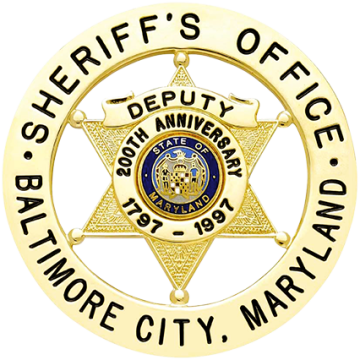 Smith & Warren S608 Six-Point Star in Circle Badge (2-3/4")