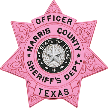 Smith & Warren S609_PI Breast Cancer Awareness 7-Point Star Badge (2-3/4")