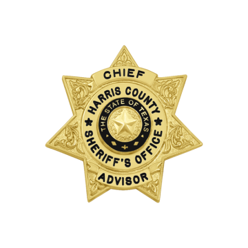 Smith & Warren S609C Small 7-Point Star Badge (2-1/4")