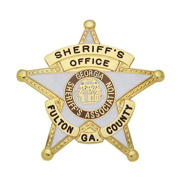 Smith & Warren S616 Georgia Sheriff's Association 5-Point Star (2-1/8" x 2-1/4")