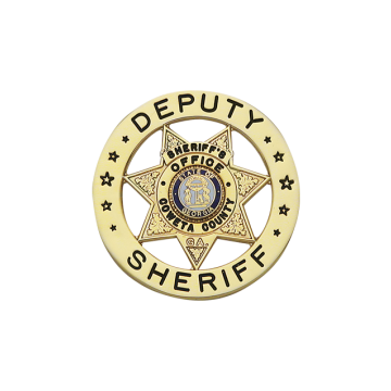 Smith & Warren S621 Seven-Point Star in Circle Badge (2.100")