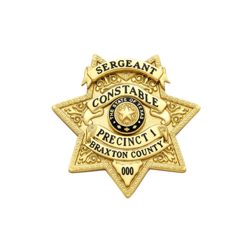 Smith & Warren S633A Old-Fashioned Decorative 7-Point Star Badge (2")