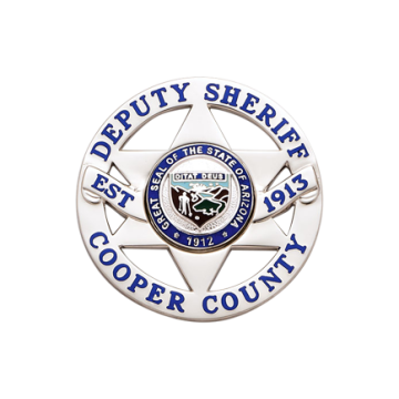 Smith & Warren S638 Small 6-Point Star in Circle Badge (1-3/4")