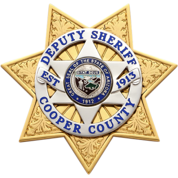 Smith & Warren S638E 7-Point Star w/ Applied 6-Point Star in Circle Badge (2-7/8")