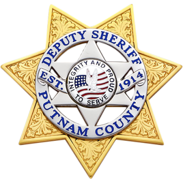 Smith & Warren S638EP 7-Point Star w/ Applied 6-Point Star in Circle Badge (2-7/8")