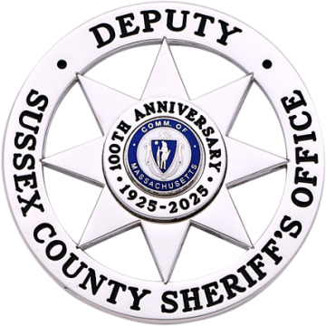 Smith & Warren S641 Eight-Point Star in Circle Badge (2-5/8")