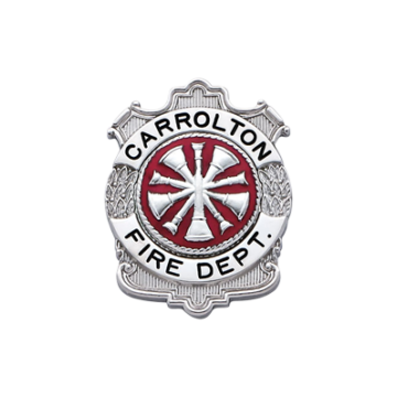 Smith & Warren S647 Small Decorative Shield Badge (1-1/2" x 1-1/8")