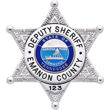 Smith & Warren S651 Six-Point Star w/ Circle Panel & Decorative Points (2.660" x 2.390")