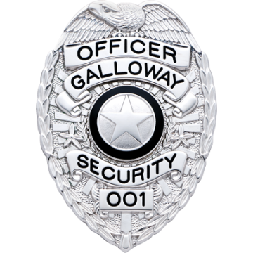 Smith & Warren S658 Badge Express Eagle Top Badge (3-1/8" x 2-1/4")