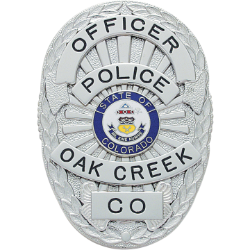 Smith & Warren S66 Oval Badge with Applied Panels (3-1/2" x 2-1/2")