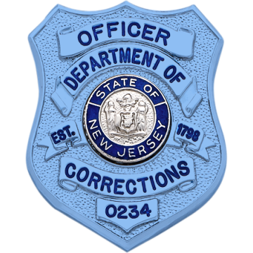 Smith & Warren S661NJCEO Blue Autism Awareness Shield Badge with Ribbon (2-7/8" x 2.325")