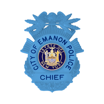 Smith & Warren S669A_BL Autism Awareness Eagle Top Badge w/ Wreath & Sunburst Top (2-7/8" x 2-1/4")