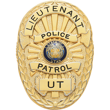 Smith & Warren S67 Oval Badge with Applied Panels (3-1/2" x 2-1/2")