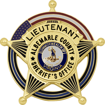 Smith & Warren S674 Five-Point Star with U.S. and Blue Line Circle (2-5/8")