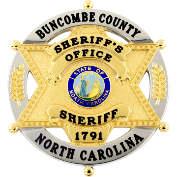 Smith & Warren S677 Six-Point Star Badge in Decorative Circle (3-1/8" x 2-3/4")