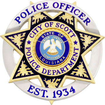 Smith & Warren S680E 7-Point Star Badge in Circle (2-3/4")