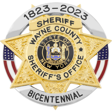 Smith & Warren S680US_P103 7-Point Star in Circle with Flags (2-3/4")