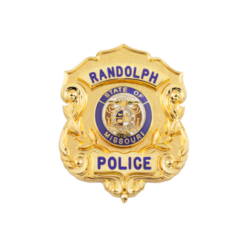 Smith & Warren S687 Decorative Shield Badge (2-1/2" x 1-5/8")