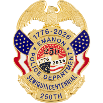 Smith & Warren S692E_C1039 America 250th Semiquincentennial Eagle Top Badge