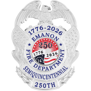 Smith & Warren S692P_C1039 America 250th Semiquincentennial Eagle Top Badge
