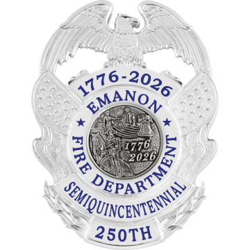 Smith & Warren S692P_C1040 America 250th Semiquincentennial Eagle Top Badge
