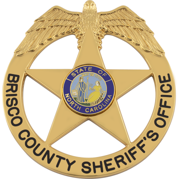 Smith & Warren S695 5-Point Star in Circle with Eagle (2-3/4" x 2-1/2")