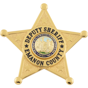 Smith & Warren S696 Five-Point Star with Circle Panel (2-1/2")