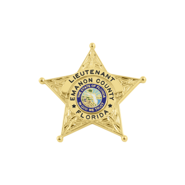 Smith & Warren S703 Small Decorative 5-Point Star Badge (1-3/4")