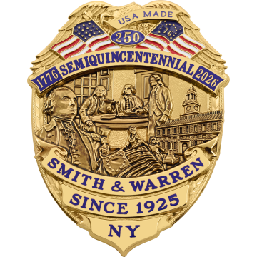 Smith & Warren S706 America 250th Semiquincentennial Badge: The Founding