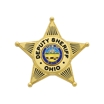 Smith & Warren S80 Small 5-Point Star with Enamel Points (1.740" x 1.760")