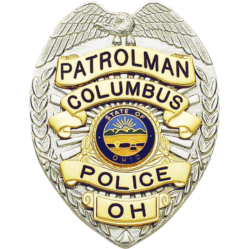 Smith & Warren S87 Eagle Top Badge with Applied Panels (3-1/8" x 2-3/8")