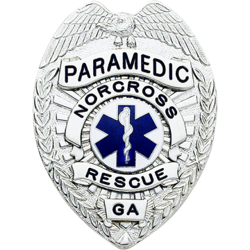 Smith & Warren S87D Eagle Top Badge with Applied Panels (3-1/8" x 2-3/8")