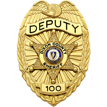 Smith & Warren S88 Eagle Top Badge with Applied 6-Point Star (3-1/4" x 2-1/4")