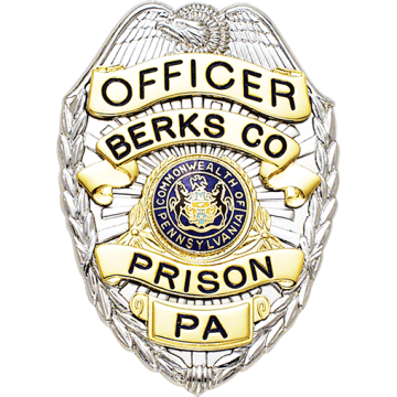 Smith & Warren S89 Eagle Top Shield Badge w/ Applied Panels (3-1/8" x 2-1/4")